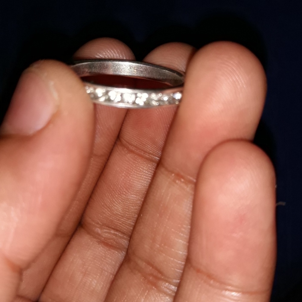 A ring that says 25 inside